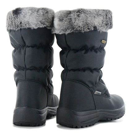 Lackner Kitzbühel Olga TX - bottes d'hiver pour femmes avec pointes intégrées 7600 noir