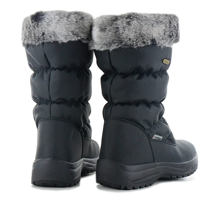 Lackner Kitzbühel Olga TX - bottes d'hiver pour femmes avec pointes intégrées 7600 noir