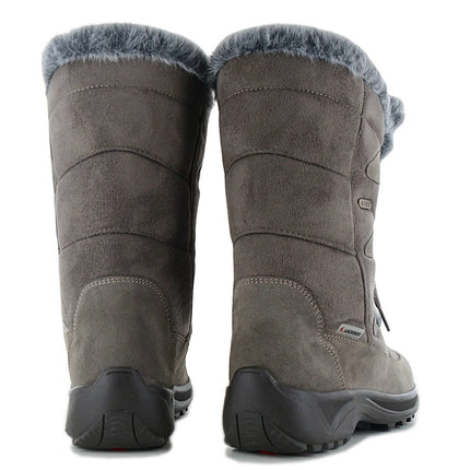 Lackner Kitzbühel Renate TX - Damen Winter Stiefel mit integrierten Spikes 7606 Taupe