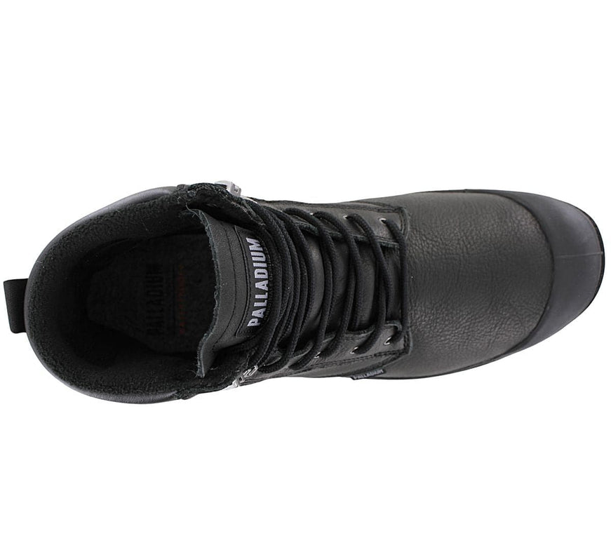 PALLADIUM Pampa Shield WP+ Leather - Waterproof - Men's Boots Leather Black 76844-008-M