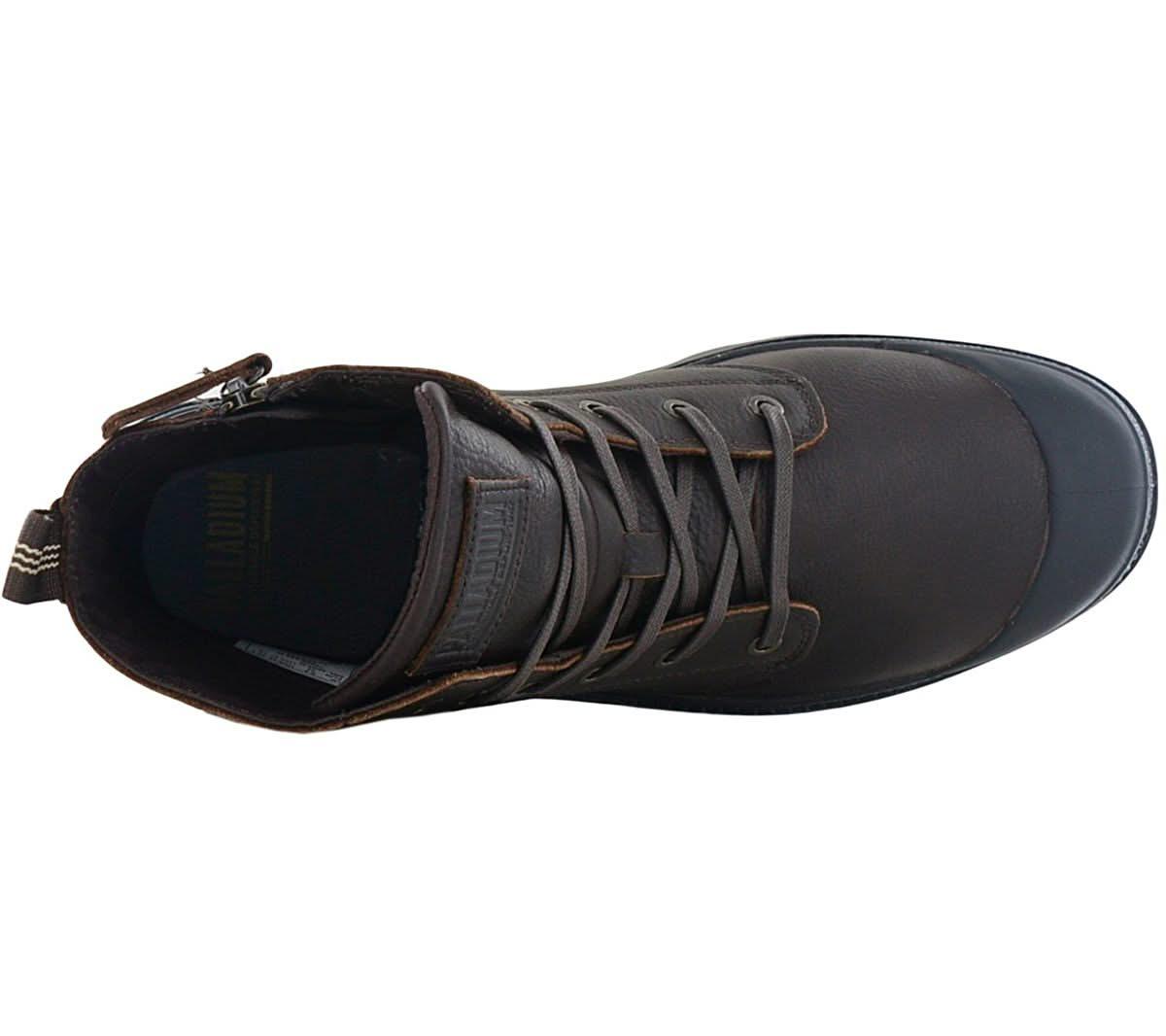 PALLADIUM Pampa Hi Zip Leather ESS - Herren Stiefel Boots Leder Braun 76888 - 248 - M - Brandstyle24