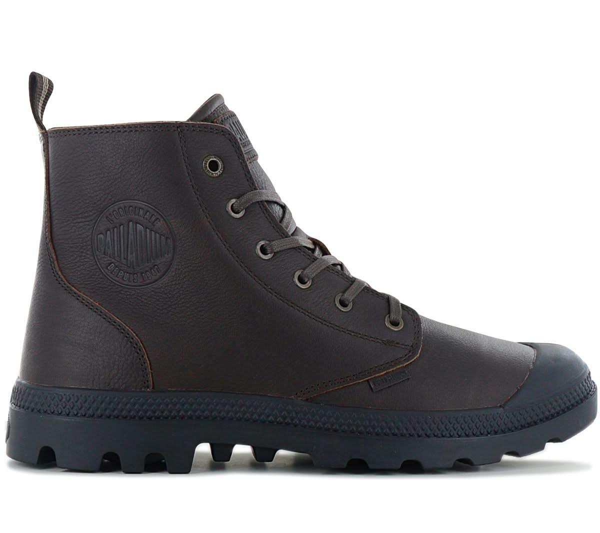 PALLADIUM Pampa Hi Zip Leather ESS - Herren Stiefel Boots Leder Braun 76888 - 248 - M - Brandstyle24