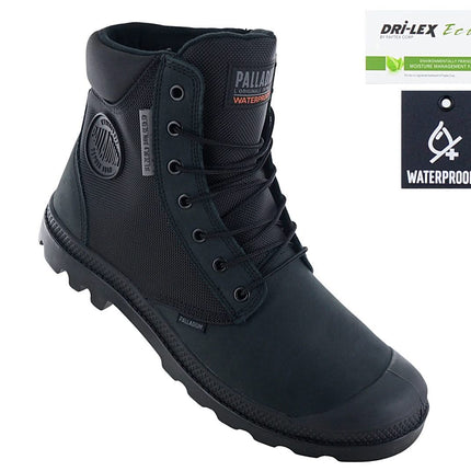 PALLADIUM Pampa SC WPN U-S Waterproof - Herren Stiefel Boots Schwarz 77235-010-M