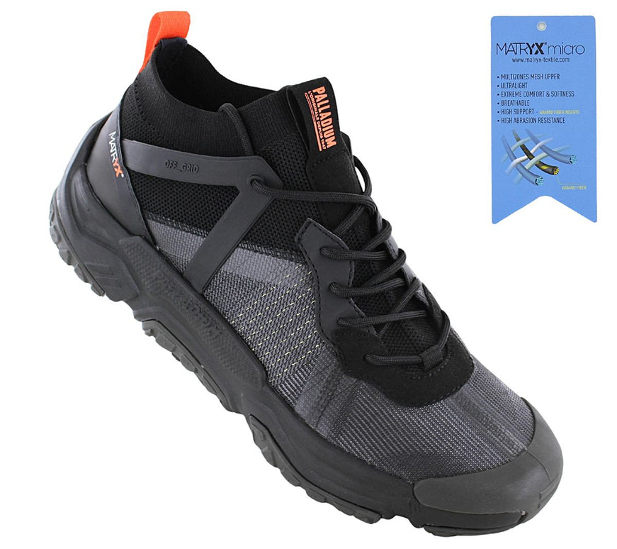 PALLADIUM OFF-GRID LO MATRYX - Sneakers Heren Zwart 78599-008-M