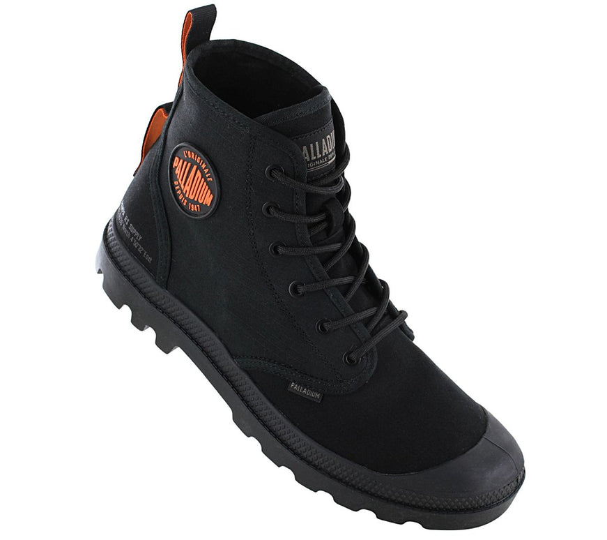 PALLADIUM Pampa HI SUPPLY RS - Botas Hombre Botas Lona Negro 78881-008-M