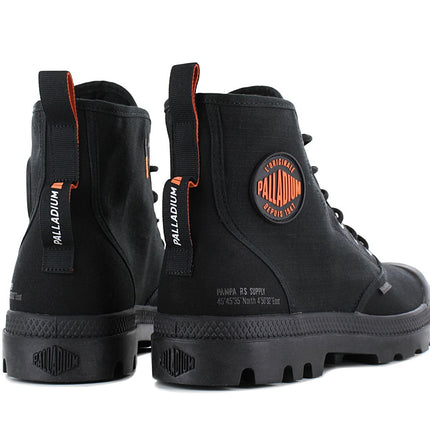 PALLADIUM Pampa HI SUPPLY RS - Botas Hombre Botas Lona Negro 78881-008-M