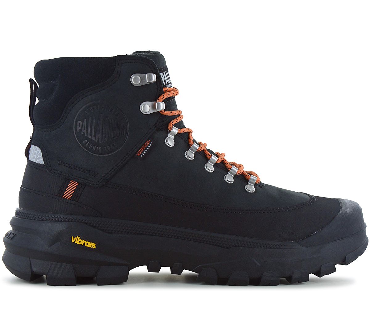 PALLADIUM Pallarider Thins WP+ Waterproof - Herren Winter Stiefel Boots Schuhe Schwarz 79540-008-M