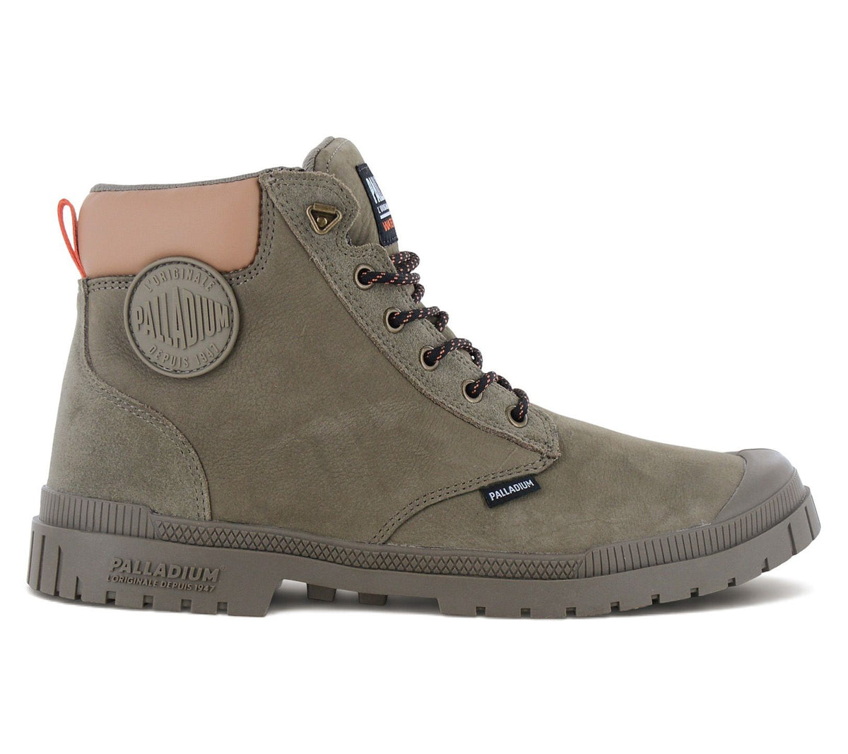 Palladium SP20 CUFF LTH WP+ - Herren Winter Stiefel Leder Grün 79568-308-M
