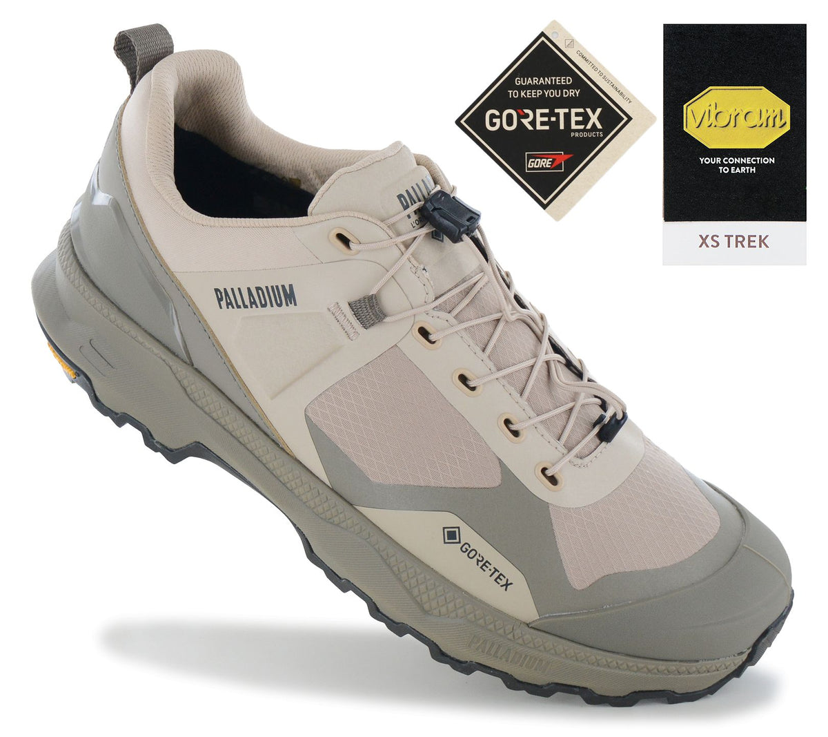 Palladium Offlite Evo GTX GORE-TEX - Herren Outdoor Schuhe Beige 79570-215-M