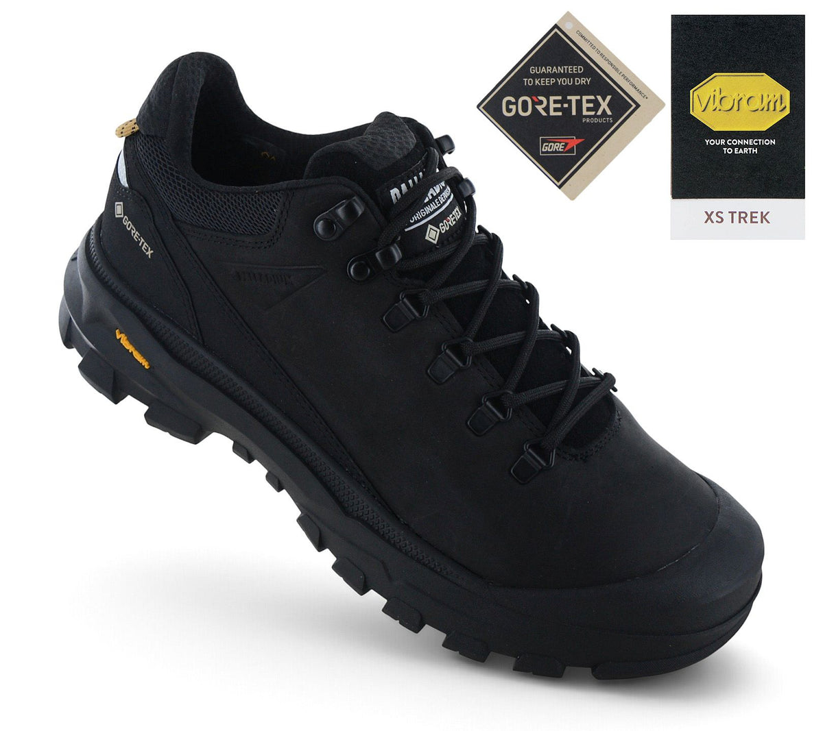 Palladium Pallarider Lo GTX GORE-TEX - Herren Outdoor Schuhe Schwarz 79574-001-M