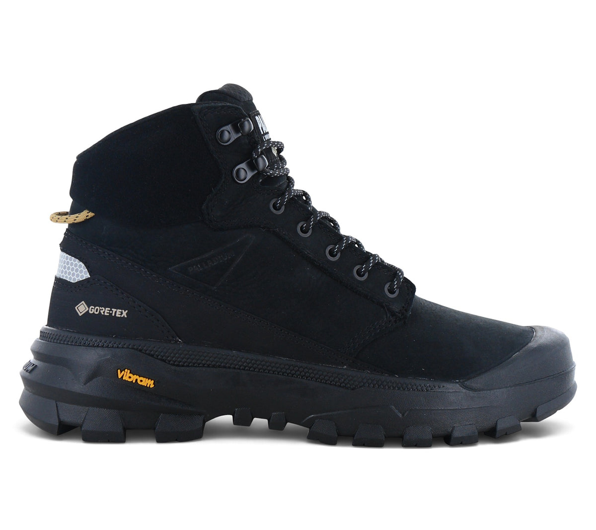 Palladium Pallarider Mid GTX Gore-Tex - Herren Boots Stiefel Leder Schwarz 79575-008-M