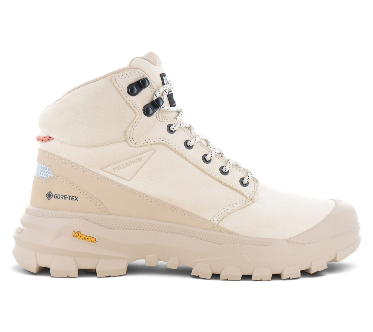 Palladium Pallarider Mid GTX Gore-Tex - Herren Stiefel Boots Leder Beige 79575-175-M
