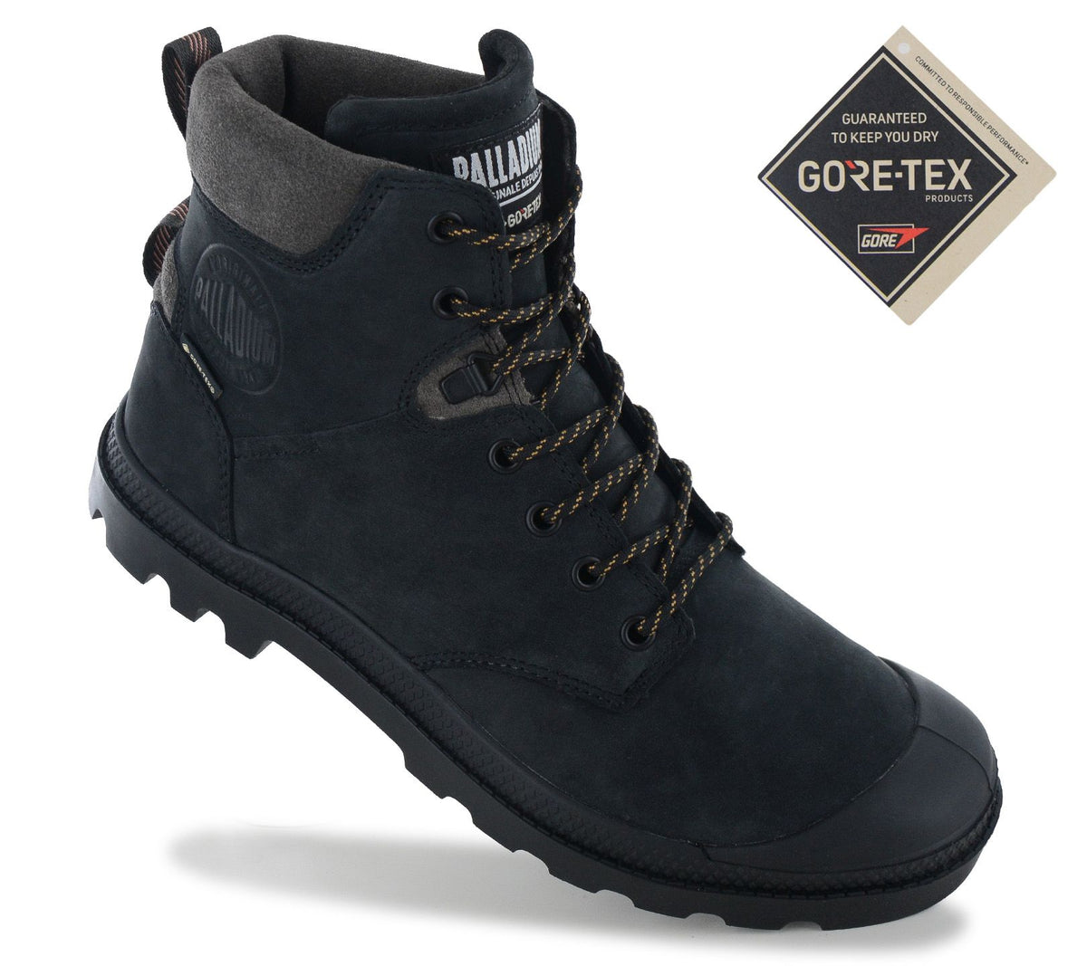 Palladium Pampa Sportcuff GTX GORE-TEX - Herren Winter Stiefel Schwarz 79578-008-M