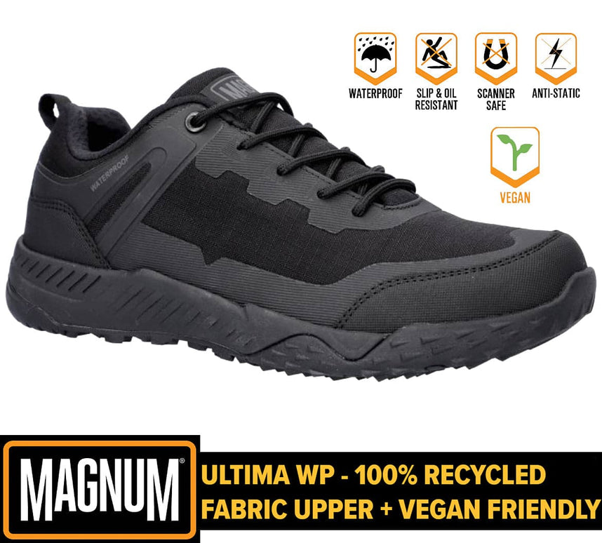 MAGNUM Ultima 3.0 WP Waterproof - Zapatos de combate para hombre Negro 810055-021