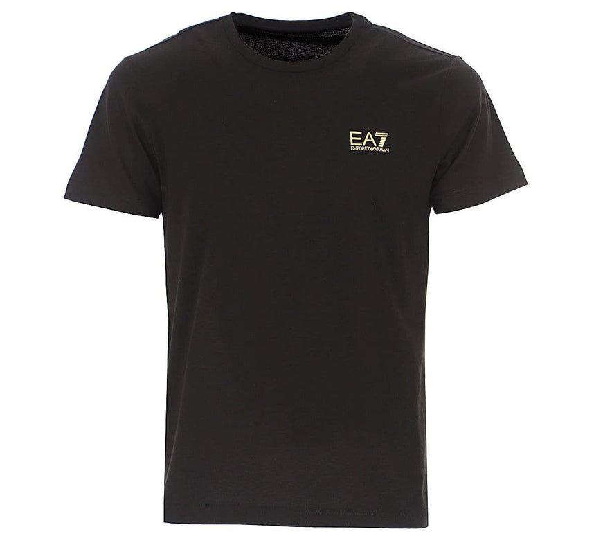 EA7 EMPORIO ARMANI Men's T-Shirt Cotton Black 8NPT51-PJM9Z-0208