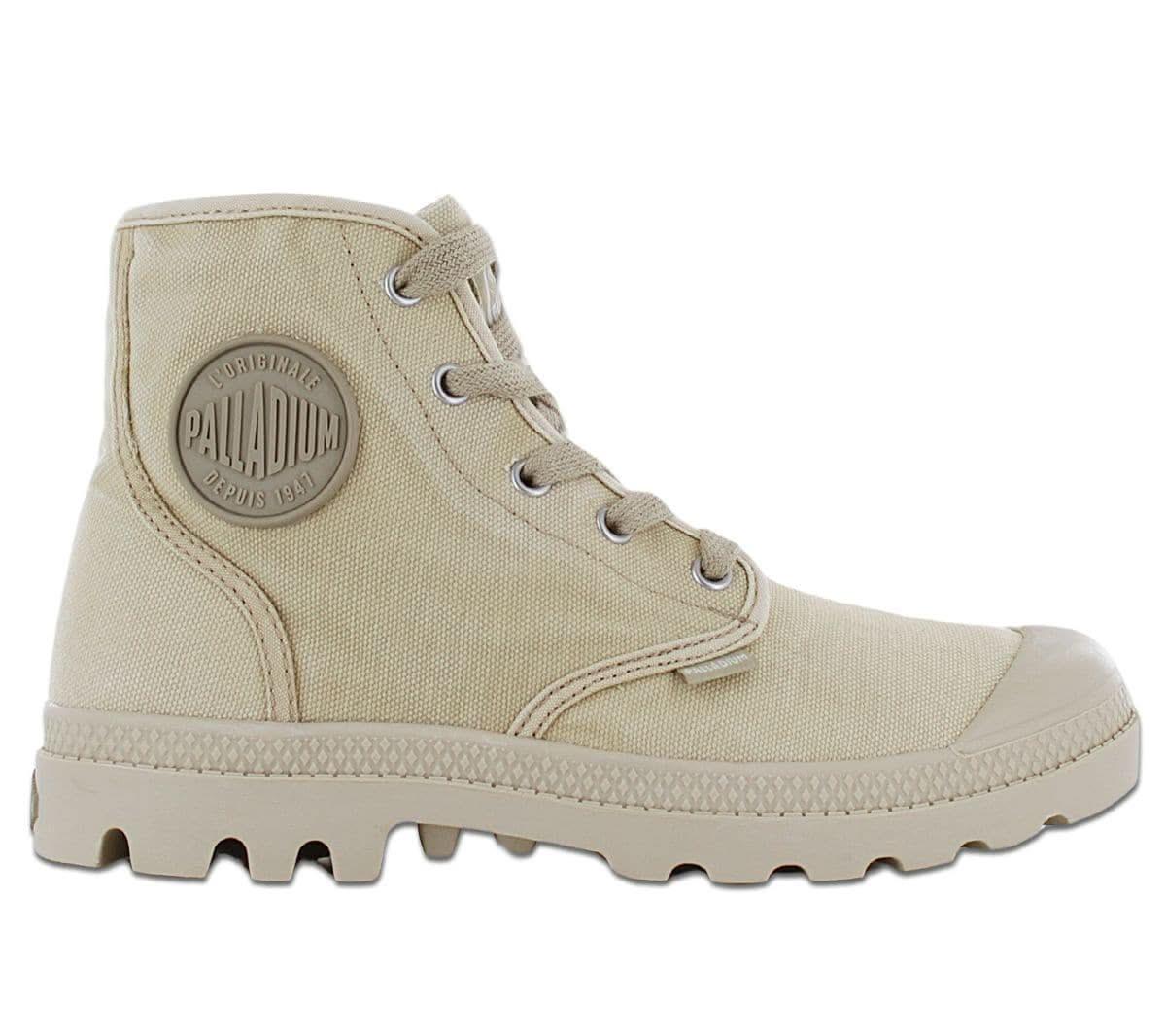 PALLADIUM Pampa Hi (W) - Damen Stiefel Canvas Beige 92352 - 238 - M - Brandstyle24