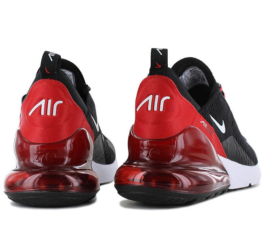 Nike Air Max 270 Bred - Herren Sneakers Schuhe Schwarz-Rot AH8050-022