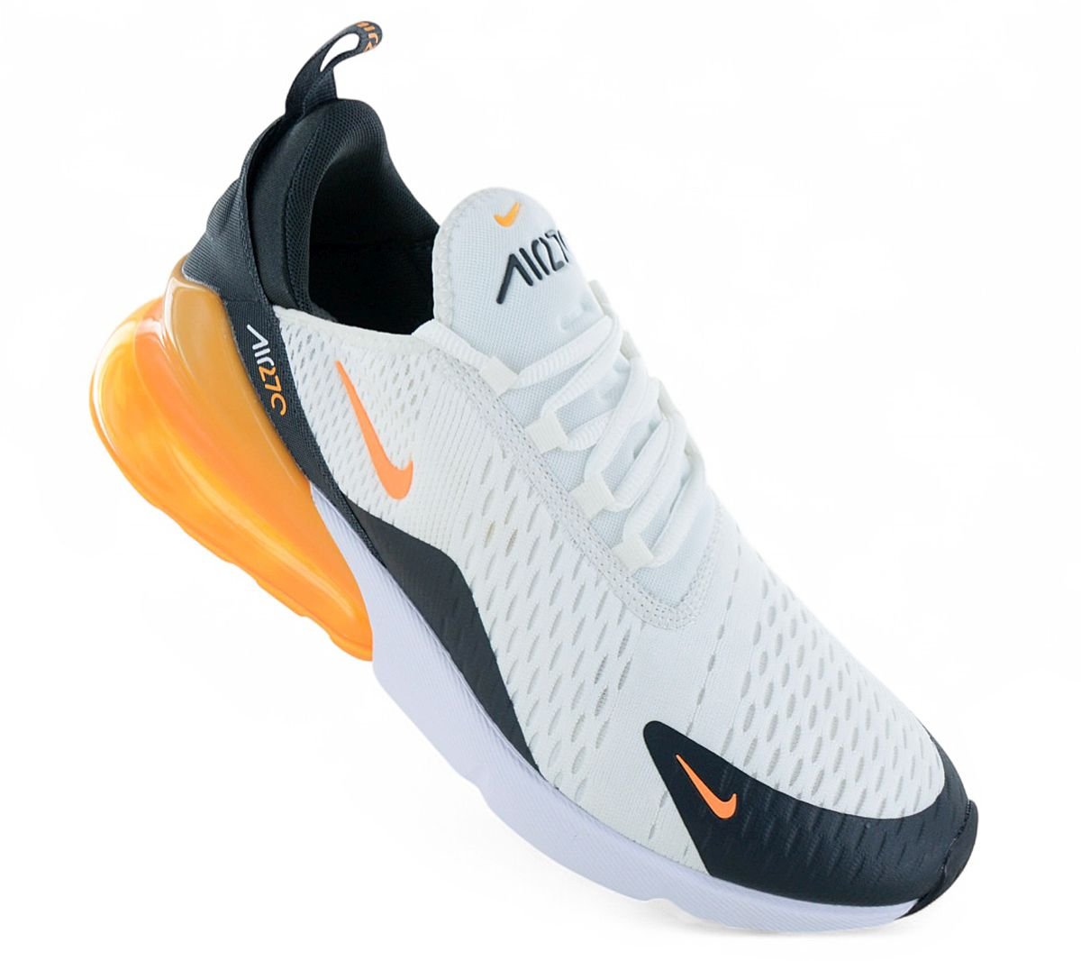 Nike Air Max 270 - Herren Sneakers Schuhe Weiß - Orange AH8050 - 114 - Brandstyle24