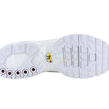 Nike Air Max Plus TN Leather - Triple White - Heren Sneakers Schoenen AJ2029-100