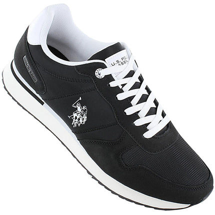 NOUS. POLO ASSN. ALTENA - Baskets Chaussures Homme Noir 001A-BLK