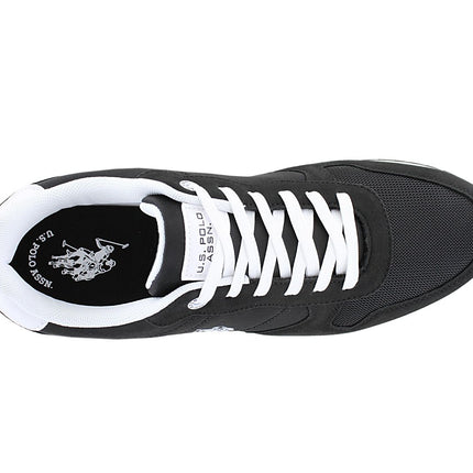 NOUS. POLO ASSN. ALTENA - Baskets Chaussures Homme Noir 001A-BLK