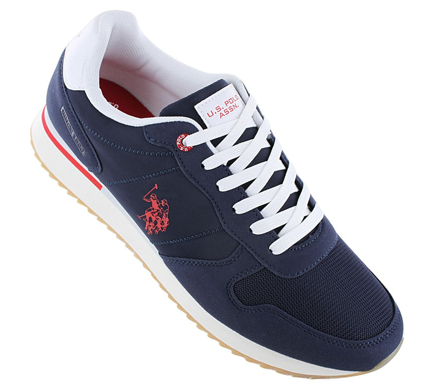 NOUS. POLO ASSN. ALTENA - Baskets Homme Schuhe Bleu 001A-BLU005