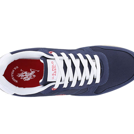 NOUS. POLO ASSN. ALTENA - Baskets Homme Schuhe Bleu 001A-BLU005