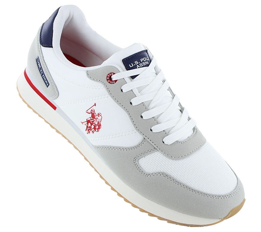 U.S. POLO ASSN. ALTENA - Herren Sneakers Schuhe Weiß 001A-WHI