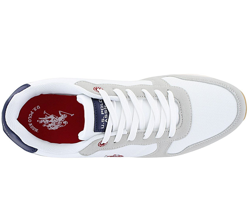 NOI. POLO ASSN. ALTENA - Scarpe Sneakers da Uomo Bianco 001A-WHI