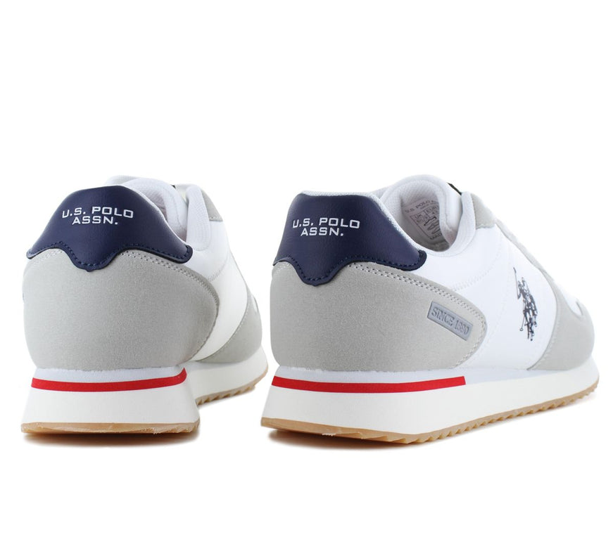 A NOSOTROS. ASSN DE POLO. ALTENA - Zapatillas Hombre Blanco 001A-WHI-BLU04