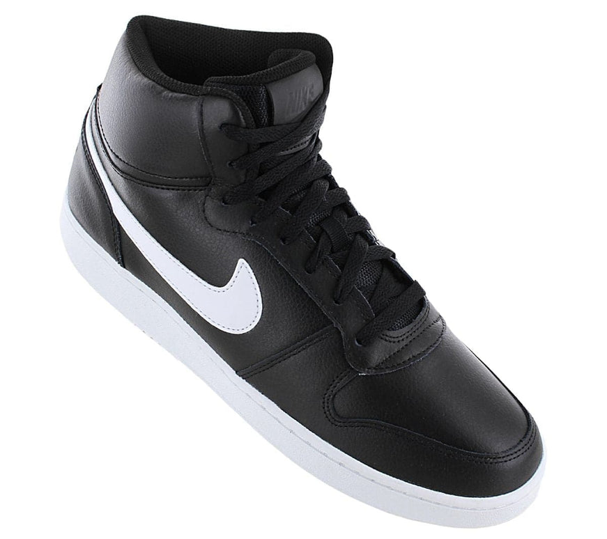 Nike Ebernon Mid - Men's Shoes Sneakers Leather Black AQ1773-002