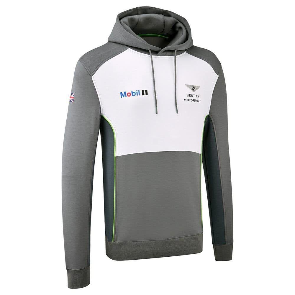 BENTLEY Motorsport Team Hoodie - Herren Pullover mit Kapuze Hoody Grau B14H2 - Brandstyle24