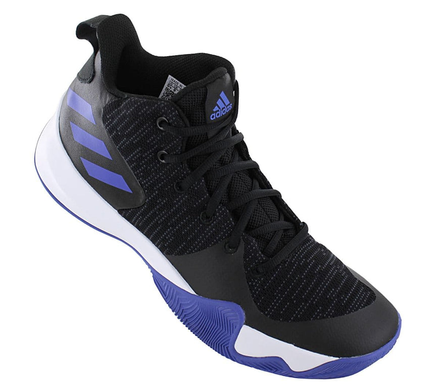 adidas Explosive Flash - Chaussures de basket-ball pour hommes Noir B43615