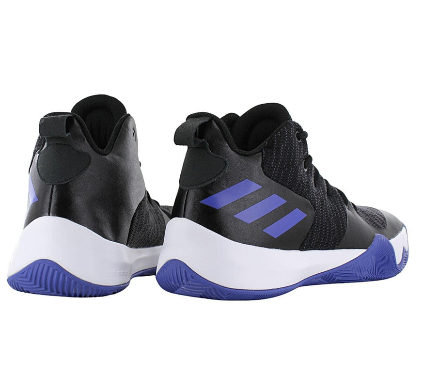 adidas Explosive Flash - Herren Basketball Schuhe Schwarz B43615