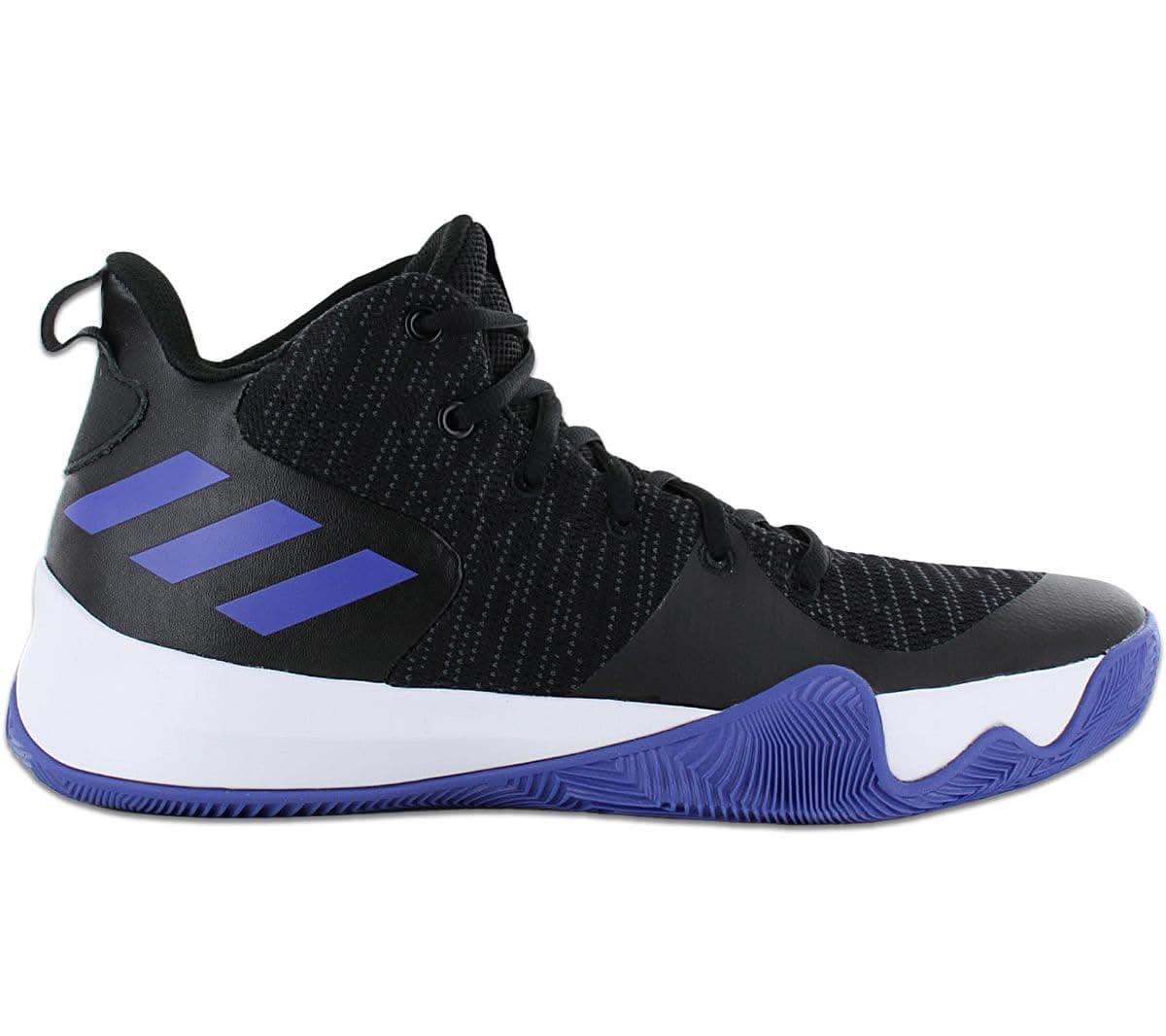 adidas Explosive Flash - Herren Basketball Schuhe Schwarz B43615 - Brandstyle24