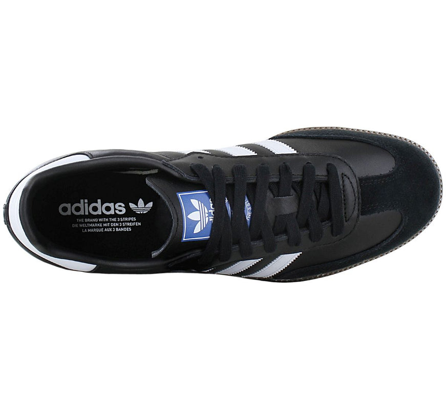 adidas Originals SAMBA OG - Sneakers Schuhe Leder Schwarz B75807