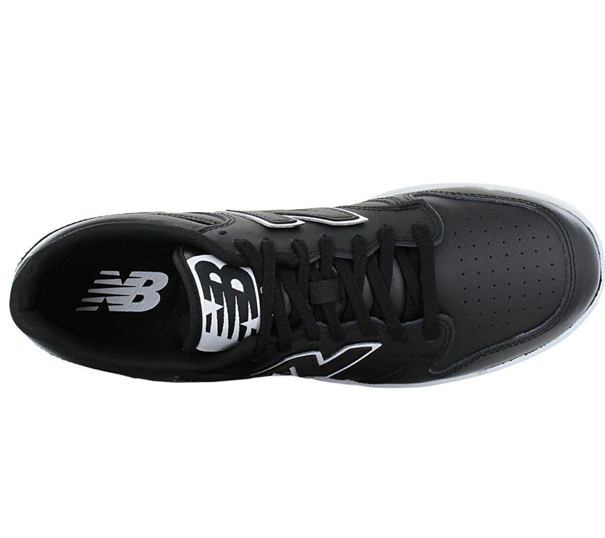 New Balance BB 480 - Scarpe da uomo in pelle nera BB480LBT