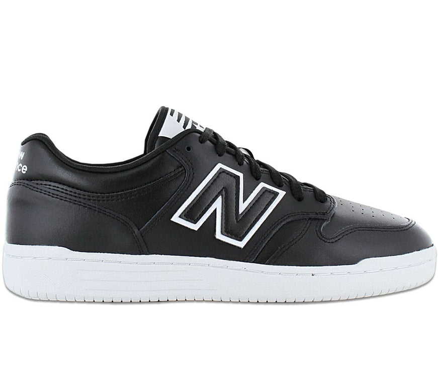 New Balance BB 480 - Scarpe da uomo in pelle nera BB480LBT