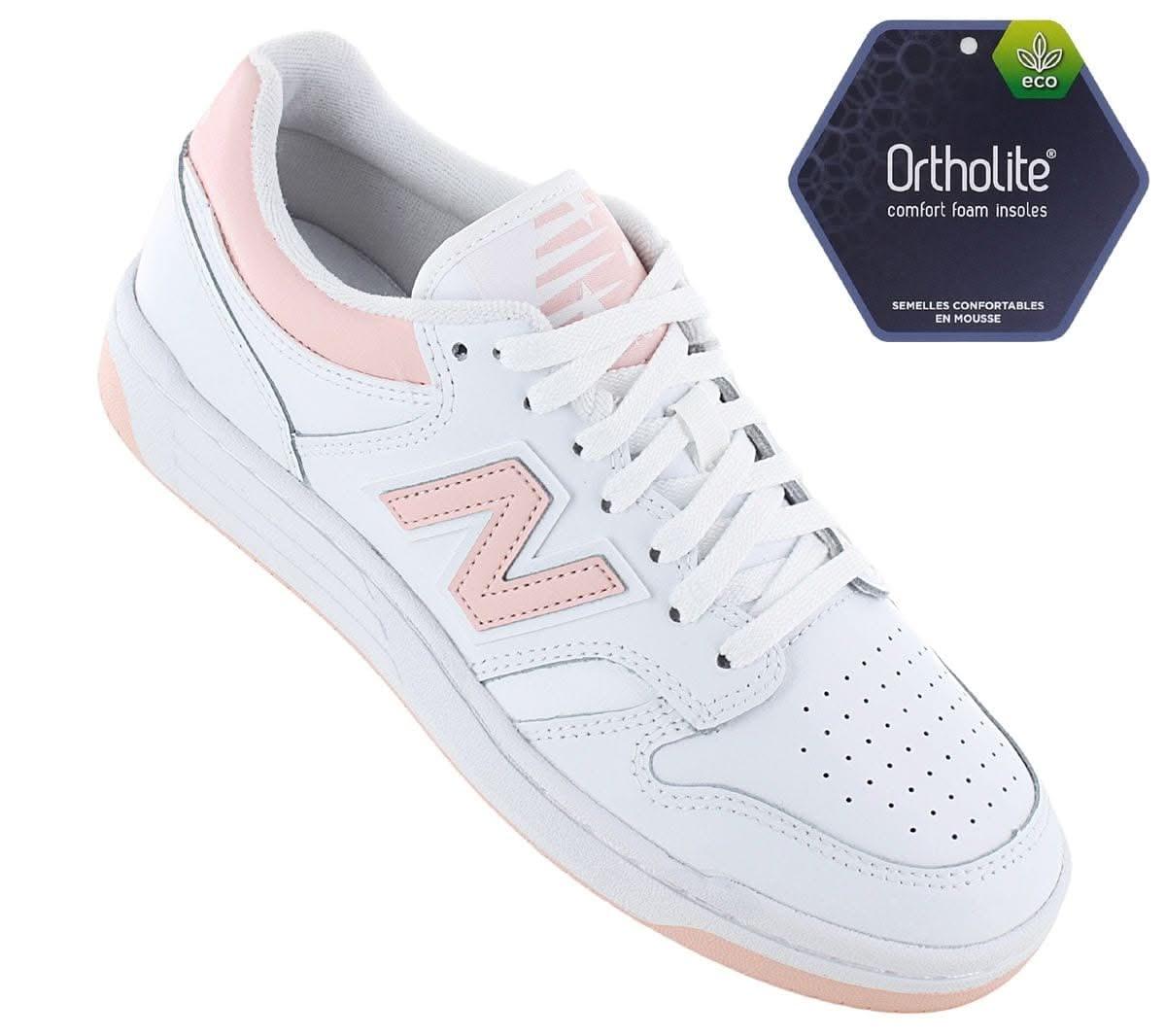 New Balance BB 480 - Damen Sneakers Schuhe Leder Weiß BB480LPH - Brandstyle24