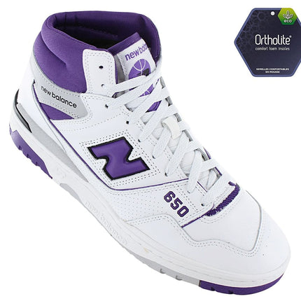 New Balance 650R - Zapatillas Hombre Piel Blanco BB650RCF 650