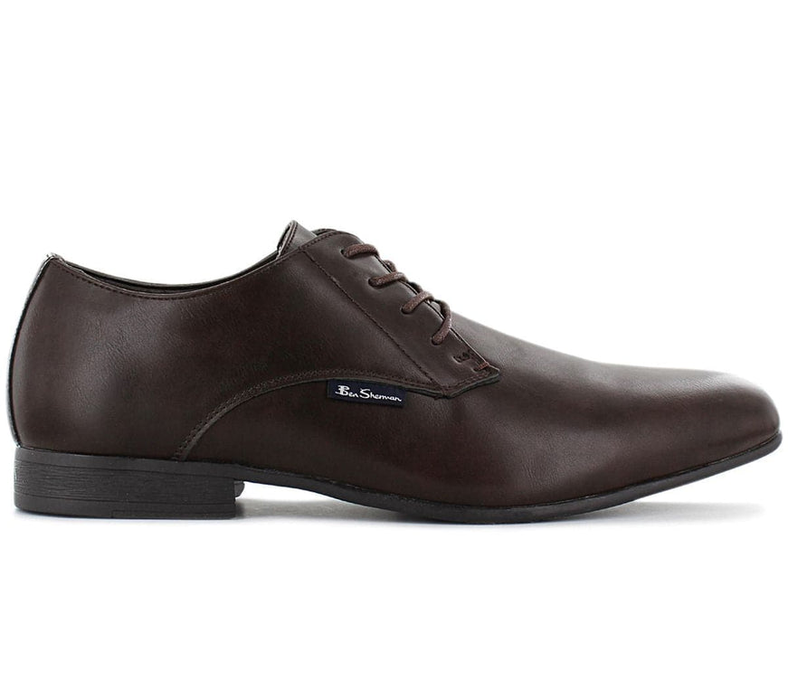 BEN SHERMAN Amersham - Chaussures d'affaires pour hommes Oxford marron BEN3155-CHOC