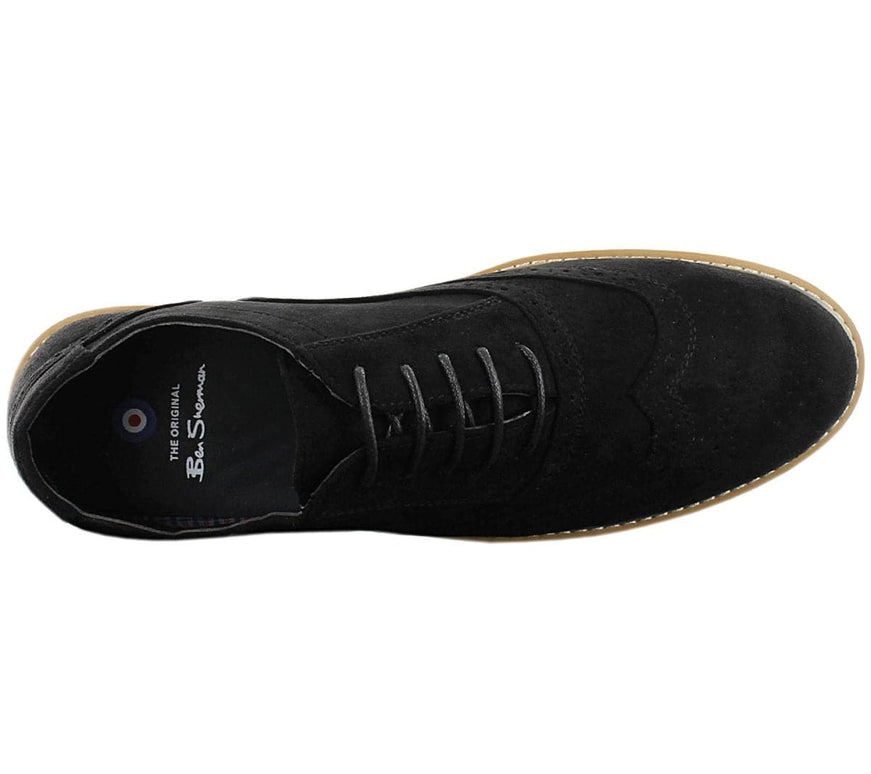 BEN SHERMAN Nuoro 2 - Chaussures d'affaires pour hommes Noir 3363