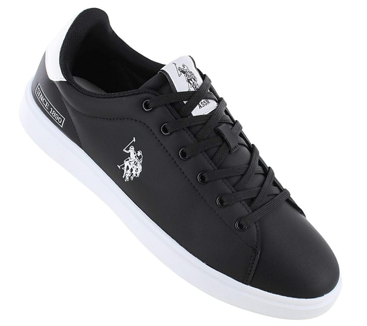 U.S. POLO ASSN. BYRON - Herren Sneakers Schuhe Schwarz 001 - BLK - WHI03 - Brandstyle24
