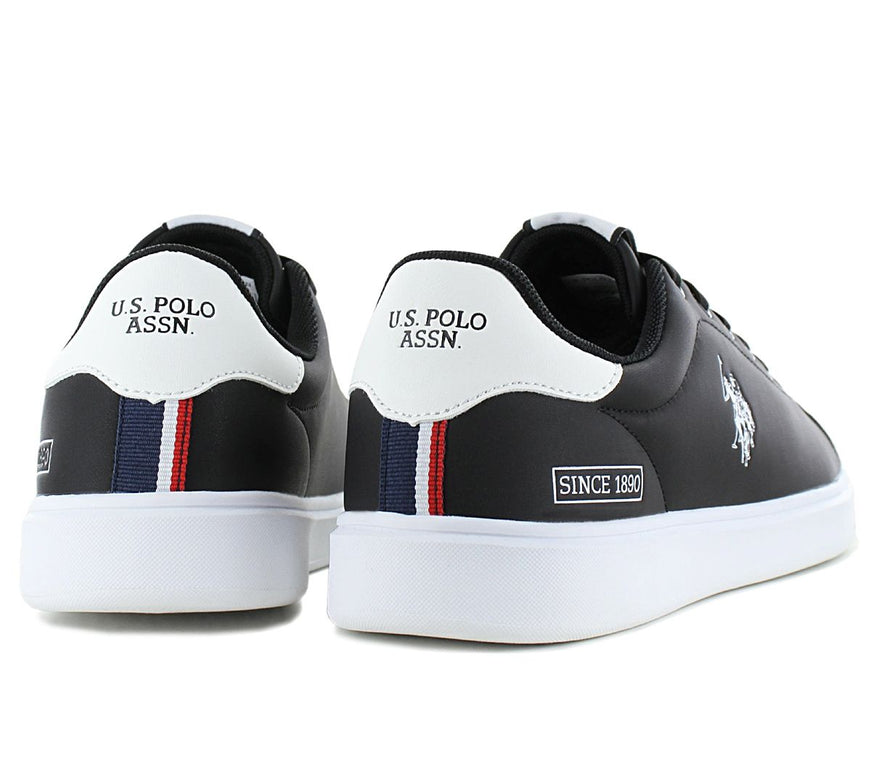 ONS. POLO ASSN. BYRON - Sneakers Heren Zwart 001-BLK-WHI03