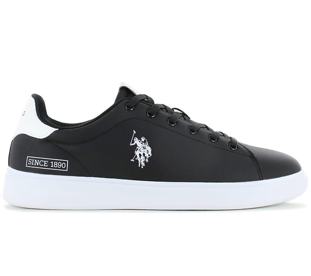 U.S. POLO ASSN. BYRON - Herren Sneakers Schuhe Schwarz 001 - BLK - WHI03 - Brandstyle24