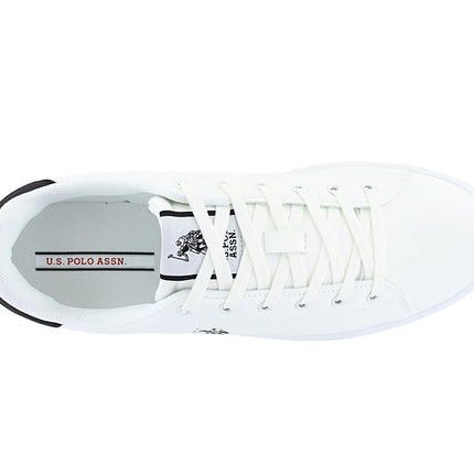 NOUS. POLO ASSN. BYRON - Baskets Chaussures Homme Blanc 001-WHI-BLK04