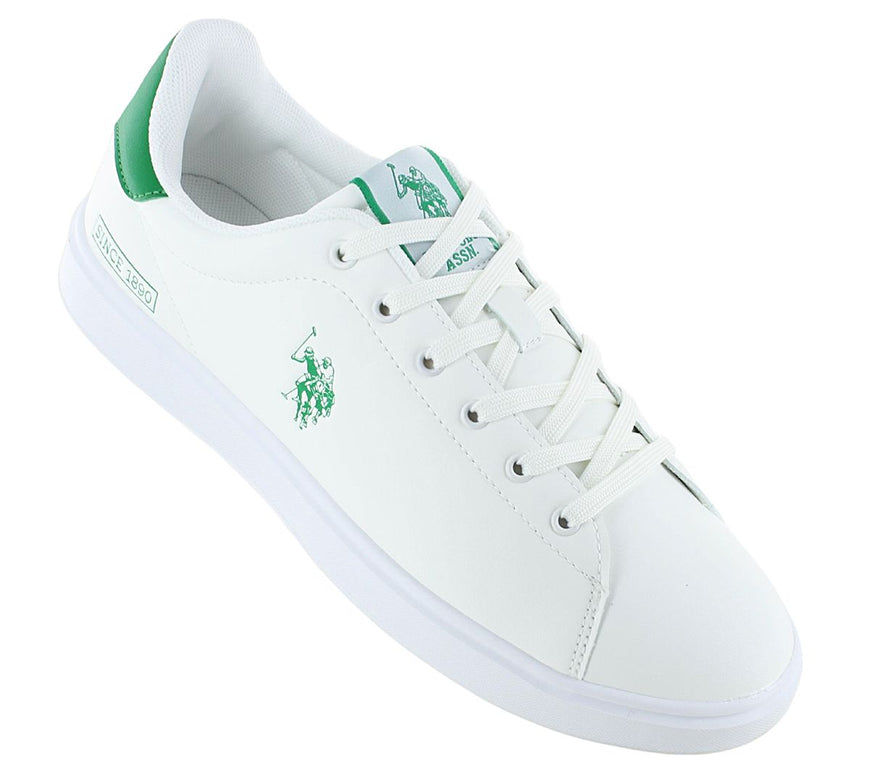 U.S. POLO ASSN. BYRON - Men's Sneakers Shoes White 001-WHI-GRE03