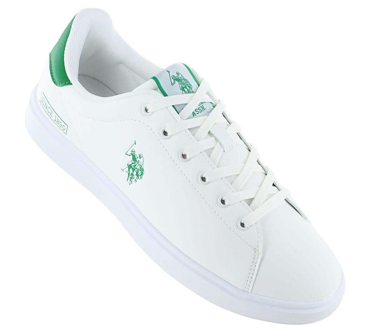 U.S. POLO ASSN. BYRON - Herren Sneakers Schuhe Weiß 001 - WHI - GRE03 - Brandstyle24