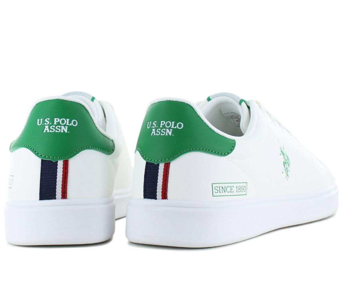 U.S. POLO ASSN. BYRON - Herren Sneakers Schuhe Weiß 001 - WHI - GRE03 - Brandstyle24