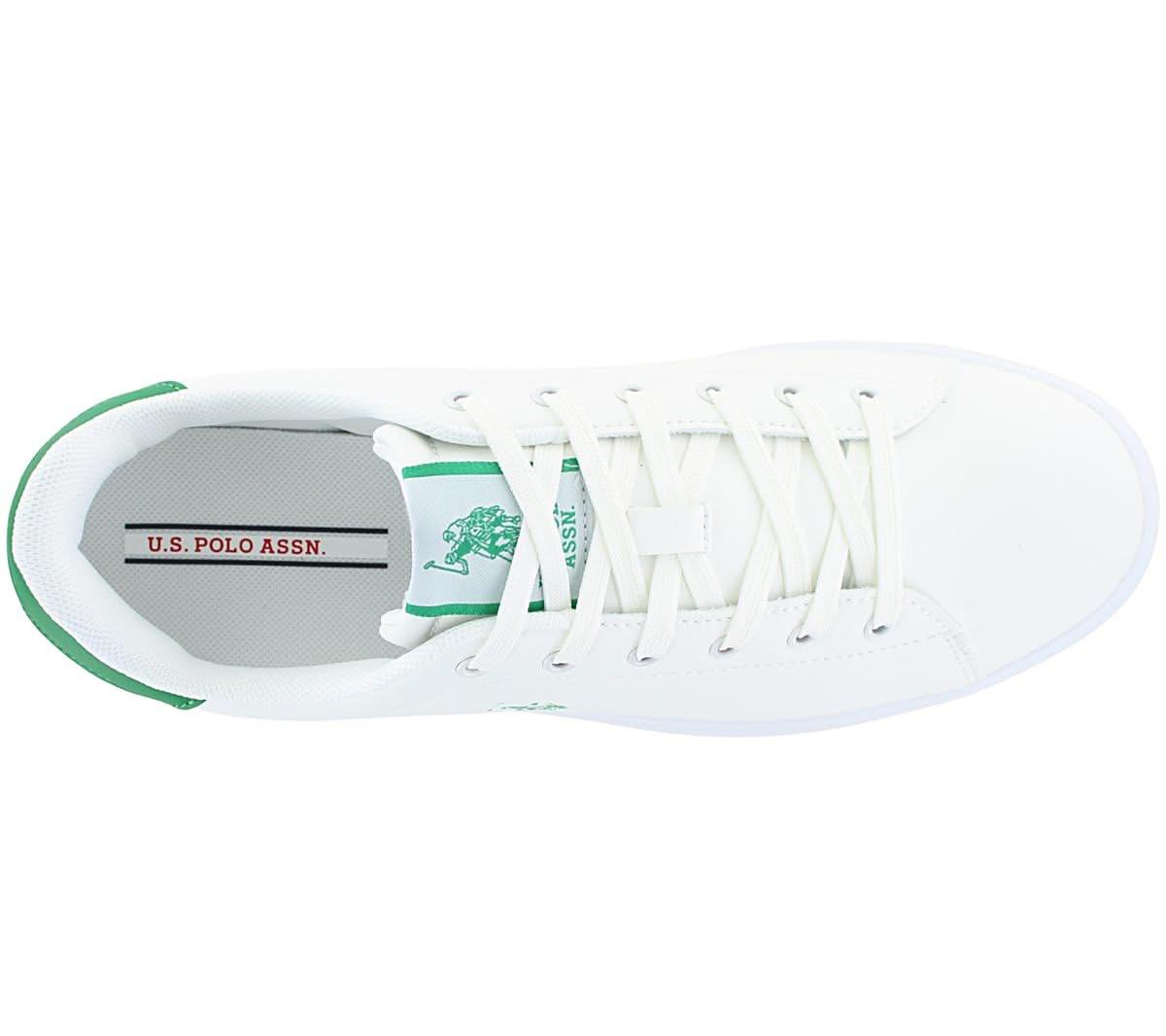 U.S. POLO ASSN. BYRON - Herren Sneakers Schuhe Weiß 001 - WHI - GRE03 - Brandstyle24